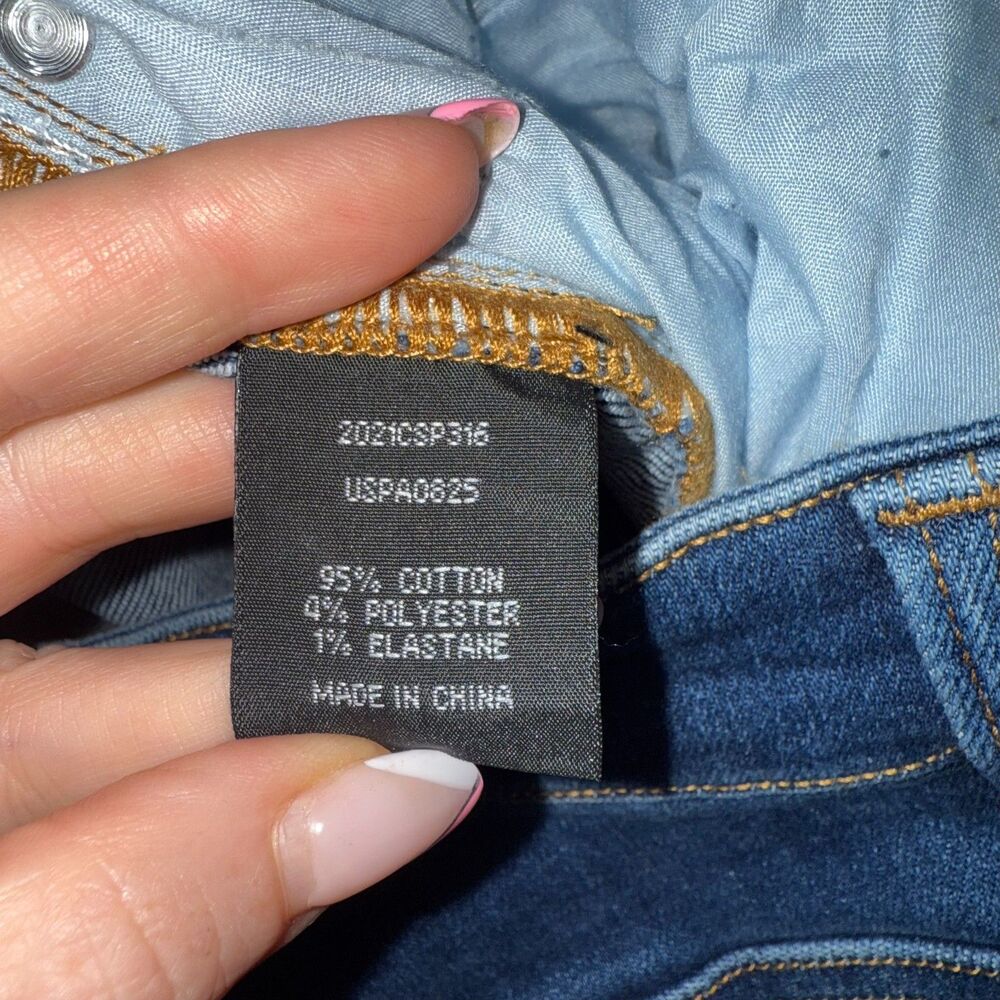 Universal Standard High Rise Jeans in Blue - Picture 7 of 8